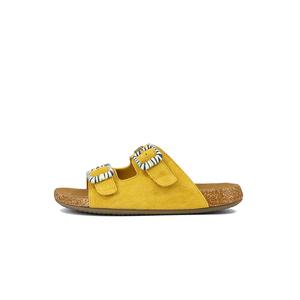 Сандалии-слайдеры женские, устойчивые к истиранию и скольжению ZSBELLA, Yellow