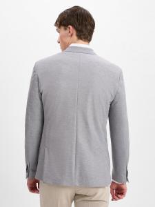 Приталенный деловой блейзер Finshley & Harding Maarten, Mottled Grey