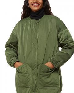 Стеганое пальто Whistles Petites Esther, зеленый