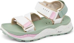 Женские спортивные сандалии REEF Cross Shore, регулируемые ремешки, поддерживающая стелька, противоскользящая подошва, белый