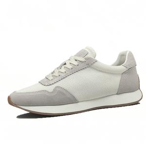 Влагоотводящие, износостойкие, нескользящие, низкие повседневные туфли для мужчин SENJIALUO, White