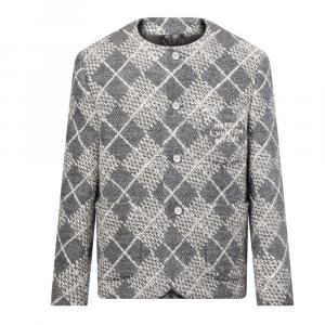 Lv Chic Безворсовый Шерстяной Жакет LOUIS VUITTON, Коричневый