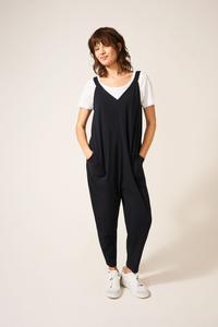 Комбинезон Selina из джерси White Stuff, черный