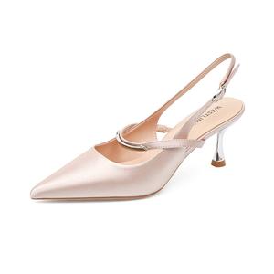 WESTLINK Женские туфли на высоком каблуке черные, шампань, цвет Champagne