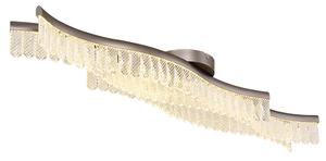 Потолочный светодиодный светильник, графитовый/прозрачный, степень защиты IP20 Globo, графит/прозрачный