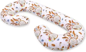 Подушка для беременных тип С, съемный чехол, подушка для беременных, для кормления грудью - ловец снов Bobono