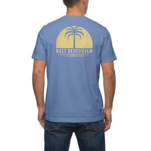 Мужская футболка с рисунком skach Reef, цвет steel blue