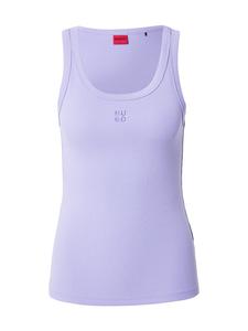 HUGO Топ 'Datamia' в лавандовом цвете