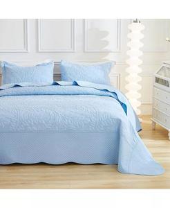 Комплект одеял большого размера из 100 % хлопка — Queen MarCielo, синий