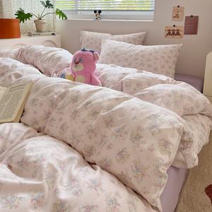 LUOLAI HOME Комплект постельного белья, 4 предмета, 180x220 см, мягкое и комфортное, цвет Half Moon