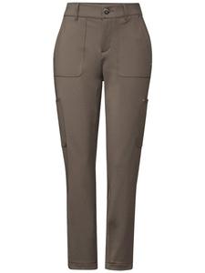 Тканевые брюки Street One, цвет muddy brown