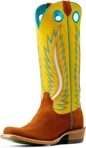 Ariat Womens Futurity Fort Worth Truly Taupe 14 In Top Cowgirl Boot, Sunny Side Up/Penny Roughout