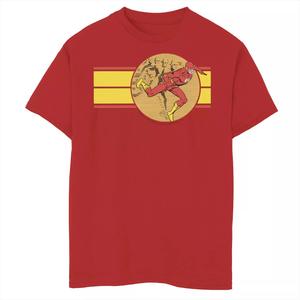 Футболка в полоску с портретом и рисунком DC Comics для мальчиков 8–20 лет Licensed Character