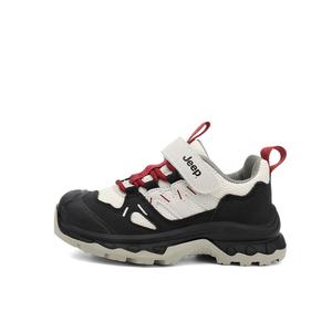 Детские кроссовки для бега, устойчивые к истиранию, легкие, амортизирующие, нескользящие Jeep, фиолетовый/бежевый/красный