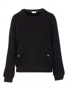 Толстовка с круглым вырезом LIU JO, черный