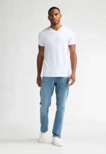 Комплект из 2 футболок legacy basic с v-образным вырезом. Petrol Industries, Bright White