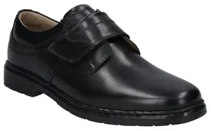 Туфли на липучке Josef Seibel "Alastair 16", удобная ширина обуви K (очень широкая), черный