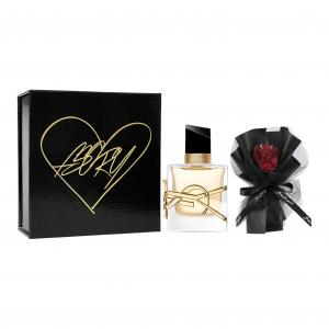 Подарочный набор Yves Saint Laurent Libre с букетом из сухоцветов, 30 мл