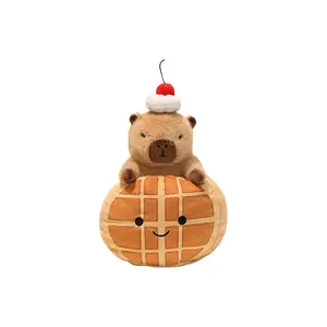 Плюшевая кукла капибара 20 см высота LALABABY