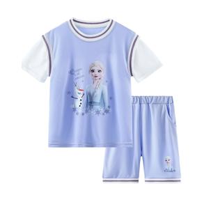 Disney Повседневная спортивная одежда синяя для детей от 3 до 7 лет