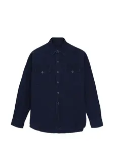 Рубашка-куртка с клапанами на карманах Fortela, синий