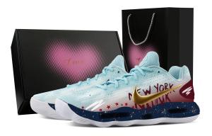 Nike Hyperdunk 2017 Champion Starry Sky, технология Heart Box, амортизация, поддержка, низкие баскетбольные кроссовки мужские синий красный