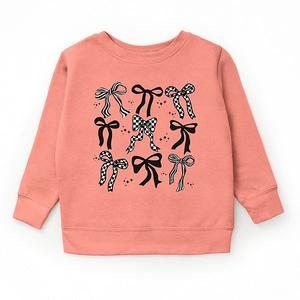 Свитшот с клетчатыми бантами The Juniper Shop, Mauve