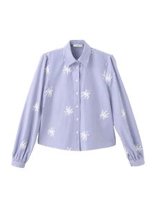 MANGO Рубашка 'Maja' в цвете Sky Blue