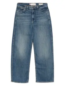 Джинсы из смесовой хлопчатобумажной ткани Nili Lotan, синий