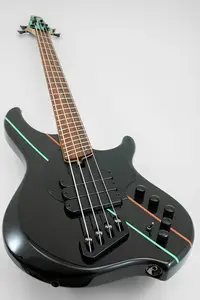 Dingwall JT3, 4-струнная гитара John Taylor Signature - Металлик черный