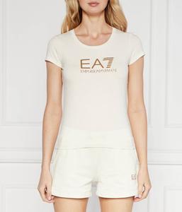 Футболка Ea7 Slim Fit, экрю