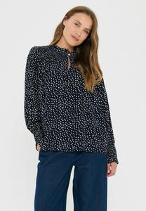 Блуза Saint Tropez MALIKA, Nightsky Creme Drea Dot/Light Red