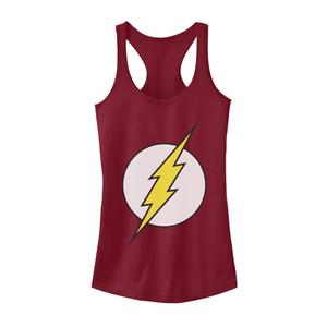 Юниоры DC Comics The Flash Большая классическая майка с логотипом на груди Licensed Character