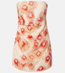 Фиорелла цветочное льняное мини-платье SIR, Petalo Lumina