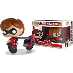 Funko, POP Disney The Incredibles 2, фигурка Elastigirl на Elasticcycle