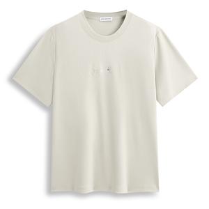 PEACEBIRD MEN Футболка мужская Rye Umber 1 Crew Neck Heavyweight