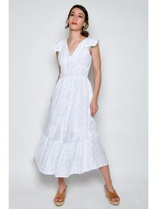 Длинное платье Tarifa, белый