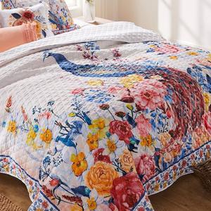 Комплект одеял Greenland Home Fashions Huntington с накладками, желтый