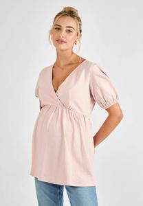 Футболка с принтом MATERNITY FIT - SHORT SLEEVE JoJo Maman Bébé, розовый