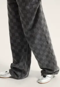 Джинсы sirelle с оригинальным дизайном и прямыми штанинами Vans, Black