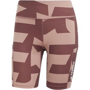 Обтягивающие шорты Terrex Multi 8 дюймов с принтом Adidas, мультиколор