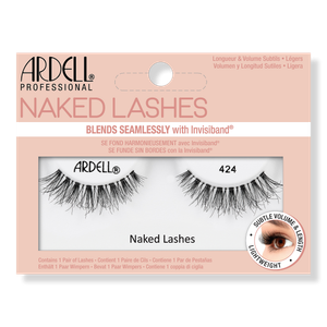 Накладные ресницы Naked #424, черный цвет Ardell