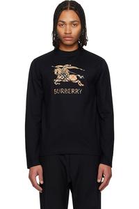 Футболка с длинным рукавом Ekd Burberry, черный