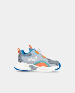 Детские спортивные кроссовки с поворотной застежкой и лицензией Bluey Garvalín, серый