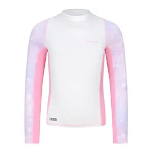 Футболка для девочек Surf Sun Protection 500L - star cloud OLAIAN