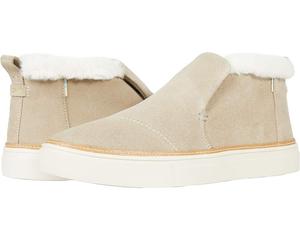 Кроссовки TOMS Paxton Water-Resistant Slip-Ons, цвет Cobblestone Suede/Faux Fur
