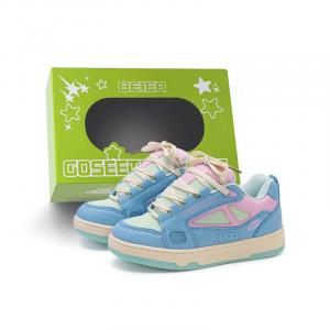 BEIER Низкие скейтерские кроссовки унисекс серые Ice Cream, цвет Ice Cream