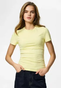 Pclula ss tee jrs noos basic tshirt Pieces, French Vanilla