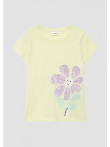 Футболка цвета 1120_светло-лимонный s.Oliver