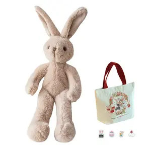 Dolls and bears dance Персиковый белый кролик милые креативные кроличьи куклы плюшевая кукла высота 32см/35см